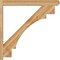Ekena Millwork Merced Craftsman Rough Sawn Outlooker, Western Red Cedar, 6"W x 46"D x 46"H OUT06X46X46MRC04RWR - alternate 4